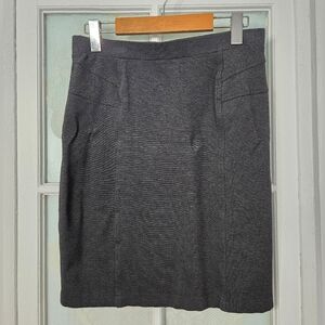 Cleo Grey Pencil Skirt Petite Small